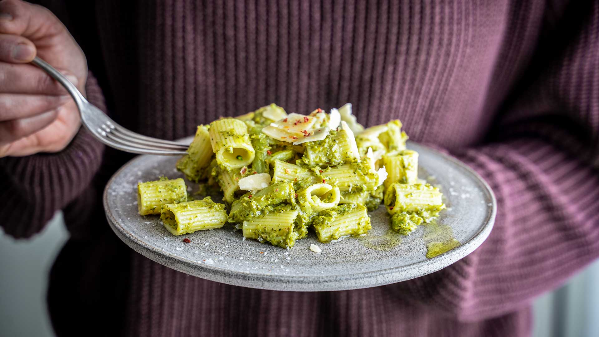 Pasta mit Chili-Brokkoli-Sauce | Rimoco