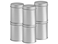 12er Pack der großen Gewürzdosen mit extra Aromadeckel inkl. 12 Etiketten 12er Pack der großen Gewürzdosen mit extra Aromadeckel inkl. 12 Etiketten