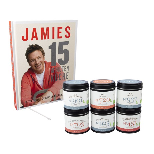 Geschenkset „Jamies 15-Minuten-Küche“