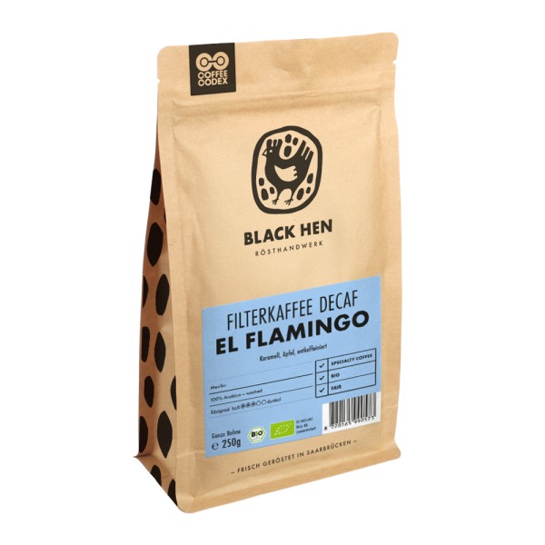 Bio Kaffee entkoffeiniert | EL FLAMINGO