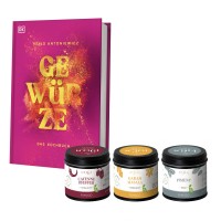 Geschenkset Gewürze - Das Kochbuch Geschenkset Gewürze - Das Kochbuch