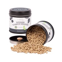 Bio Weißer Kampot Pfeffer Bio Weißer Kampot Pfeffer