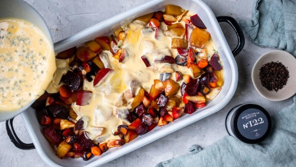 Wurzelgemüse-Frittata mit Himbeer-Ketchup Rezept | Rimoco